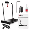 Gemotoriseerde loopband Xblitz X-RUNNER — opvouwbaar compact, max. snelheid 12 km/h, max. draagvermogen 120 kg, zwart
