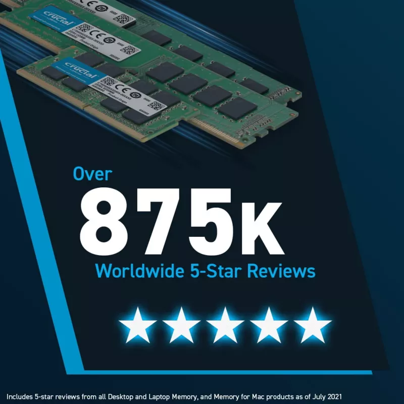 Crucial CT32G56C46S5 SO-DIMM, 1x 32 GB, DDR5, 5600 MHz, CL46, 1,1 V