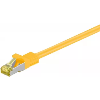 Netwerkkabel Microconnect SFTP710Y RJ-45 Cat7 10 m geel