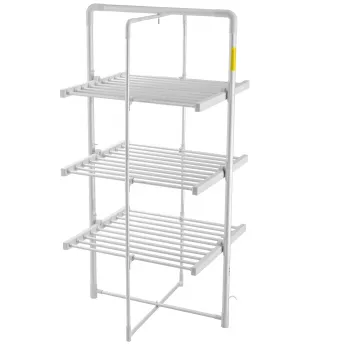 Elektrisch opvouwbaar wasrek Adler AD 7829 — 300 W, 148×52×90 cm, wit, vrijstaand