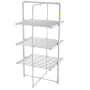 Elektrisch opvouwbaar wasrek Adler AD 7829 — 300 W, 148×52×90 cm, wit, vrijstaand