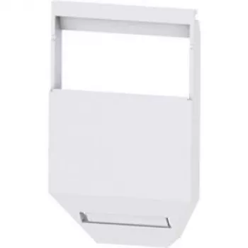 Kabelgoot Bachmann 918.106 bureau wit kunststof 1 stuk