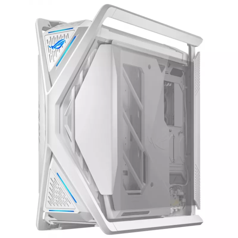 ASUS ROG GR701 Hyperion White, pc, wit, ATX, EATX, micro ATX, Mini-ITX, aluminium, multi, front