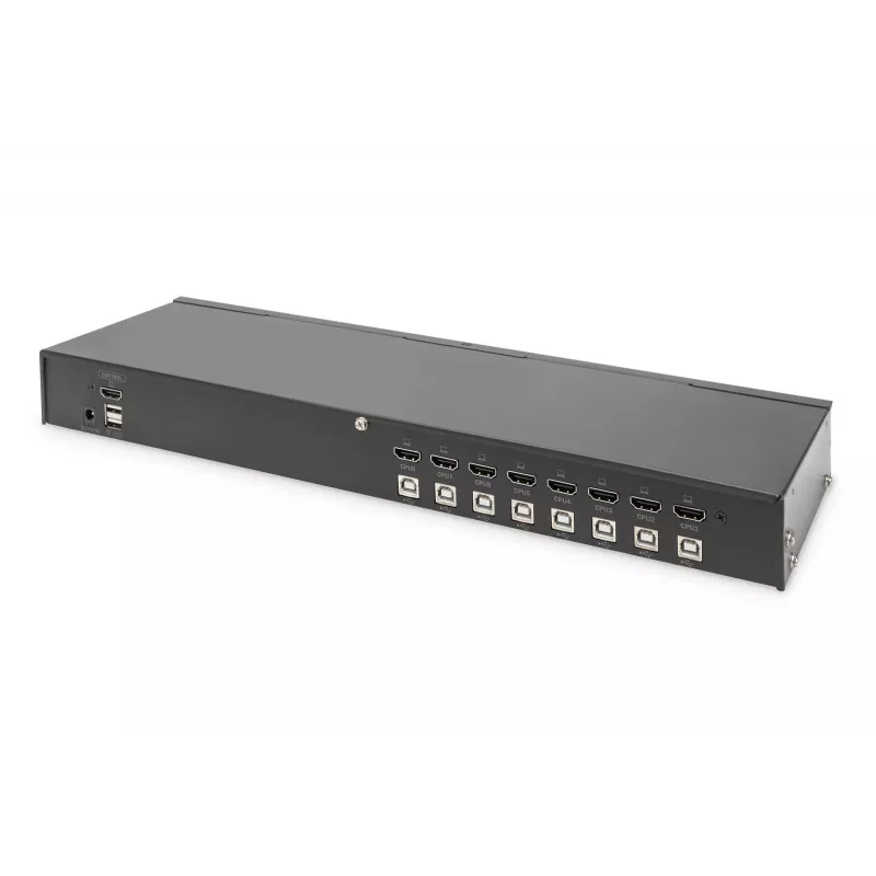 Digitus 8 poorts HDMI KVM switch USB 4K Ultra HD