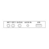 Draagbare partyluidspreker Philips TAX5000E/10 2-weg, 100 W RMS, Bluetooth, 20–20000 Hz, 4 Ω, zwart