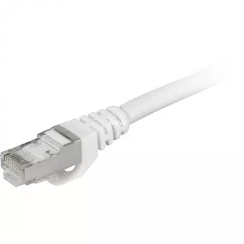 Netwerkkabel Sharkoon patch SFTP RJ-45 Cat.7a 3m wit