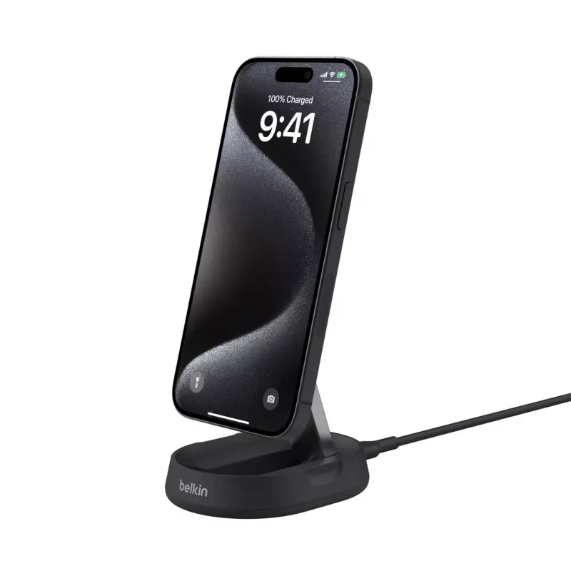 Draadloze oplader Belkin BoostCharge Pro WIA008btBK snelladen indoor smartphone zwart