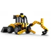 Bouwset LEGO Technic Backhoe Loader 42197 — knikbesturing, werkende lader, 104 onderdelen, aanbevolen leeftijd 7+