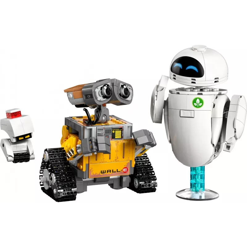 LEGO Disney Pixar 43279 WALL-E en EVE bouwset, 811 stuks, 18+