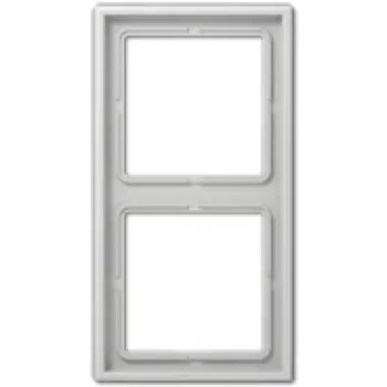 JUNG LS 982 LG - grijs - duroplast - schroefloos - JUNG - 81 mm - 152 mm