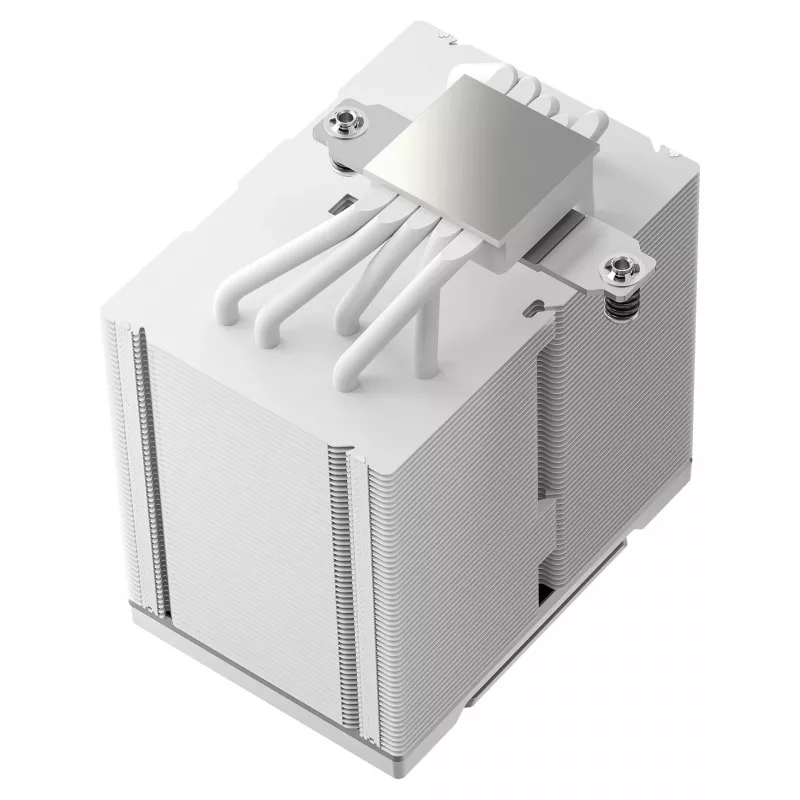 Processorkoeler DeepCool AK500 G2 WH, 120mm-ventilator, max. luchtdruk 3,33 mmH2O, 117×129×159 mm, wit