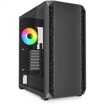 Sharkoon AK2 RGB midi tower zwart