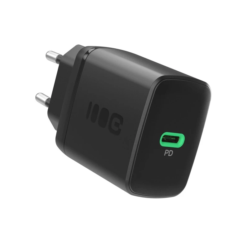 Voeding Green Cell PowerSource Solo30 30W zwart — USB-C enkelpoort-oplader