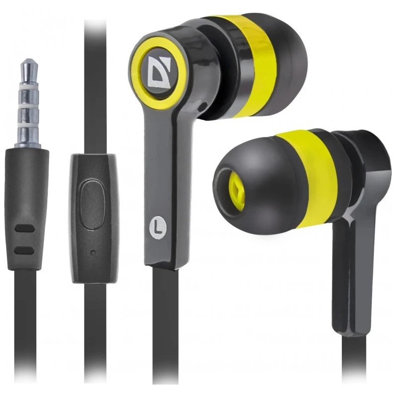 Hoofdtelefoon Defender Pulse 420 zwart-geel