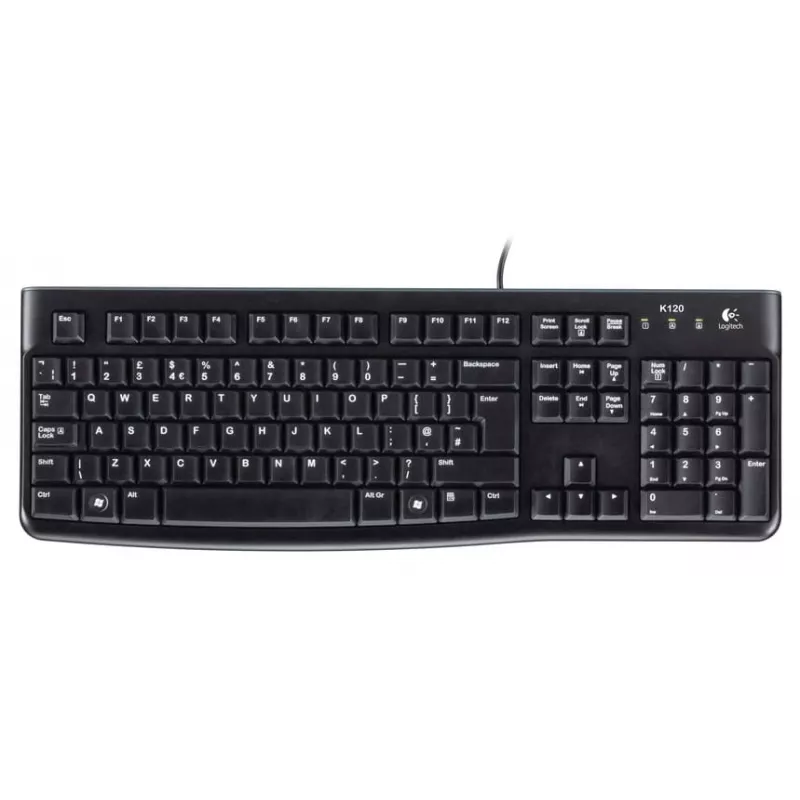 Toetsenbord Logitech K120 bedraad toetsenbord