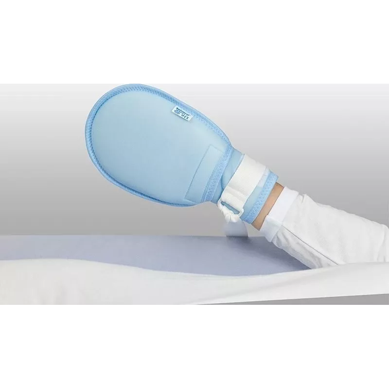 Beschermende handschoenen tegen zelfverwonding M