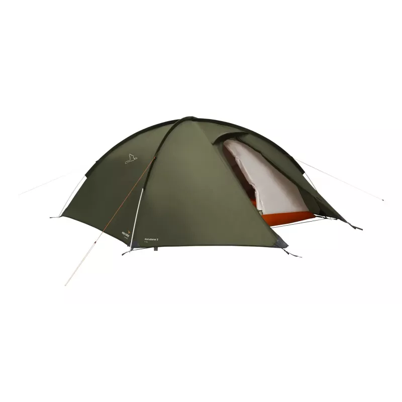 Koepel/iglotent Easy Camp Rondane 3 – 3 personen, polyester buitenzeil, aluminium stokken, donkergroen