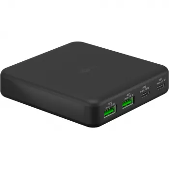 GOOBAY Multiport USB-C PD GaN tafellader 65 W, zwart