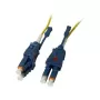 LWL-2-vezel-patchkabel 0,5 mtr LC-LC 9/125um OS2 Uniboot draaibaar Push/Pull AD 2mm - kabel - single- of monomodevezel (S215525)