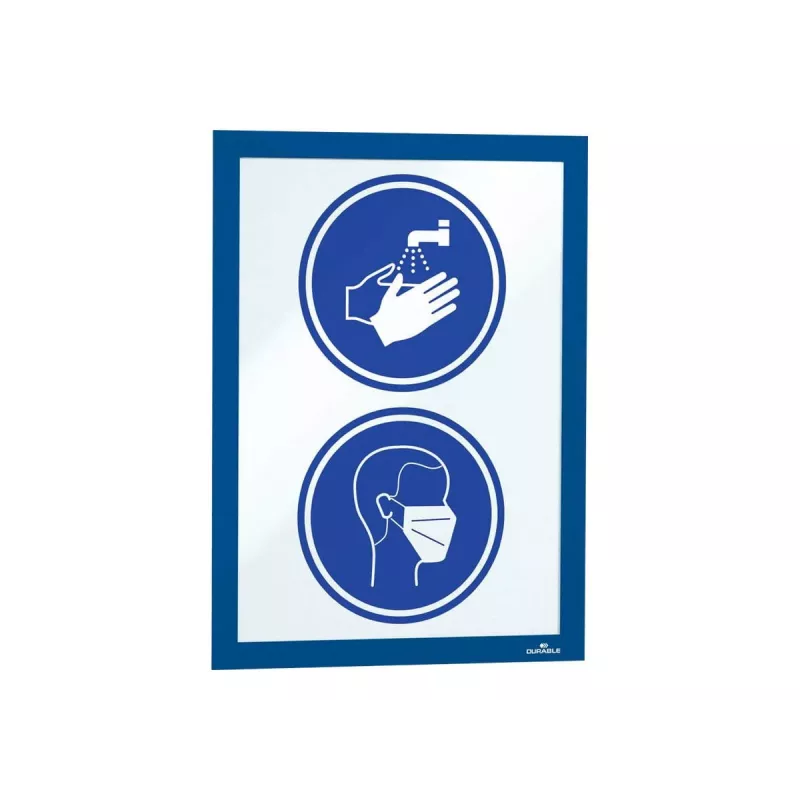 Magneetframe A4 Durable 4872-07 blauw