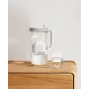 Brita Glass+1 Maxtra Pro Pure Performance glazen filterkan, 2,5 l totaal / 1,5 l gefilterd, vaatwasserbestendig, grijs