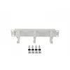 Kabelorganizer 10 inch met 3 metalen houders TYP B grijs