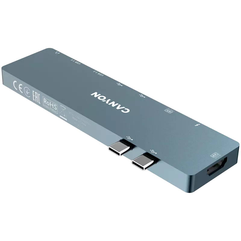 Oplaaddock 2xTB - 2xHDMI 2xUSB 3.0 2xUSB-C jack