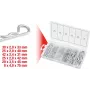 KS Tools veersplitpennen-assortiment, 1,8x33 - 3,9x75 mm, 150 stuks, 970.0060
