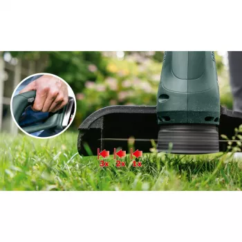 Accu-grastrimmer EasyGrassCut 18-260, 18 volt (groen/zwart, 2x lithium-ion-accu 2,0Ah, POWER FOR ALL ALLIANCE)