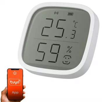 Temperatuur- en vochtigheidssensor Extralink EX.34873 met Wi‑Fi-connectiviteit