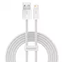 Baseus Dynamic kabel USB naar Lightning, 2,4A, 2m (wit)