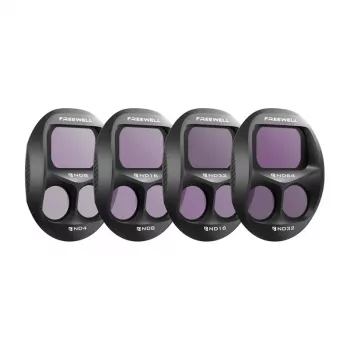 Neutraaldichtheidsfilterset Freewell voor DJI Mavic 4 Pro Standard Day (4 stuks)