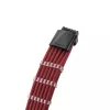 CableMod C-Series PRO ModMesh 12VHPWR naar 3x PCI-e kabel voor Corsair - 60 cm, donkerrood