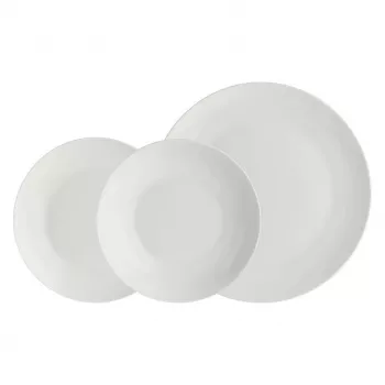Serviesset LA PORCELLANA BIANCA P0042TA12C — 12-delige porseleinen serviesset