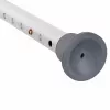 Ronde douchekruk van aluminium
