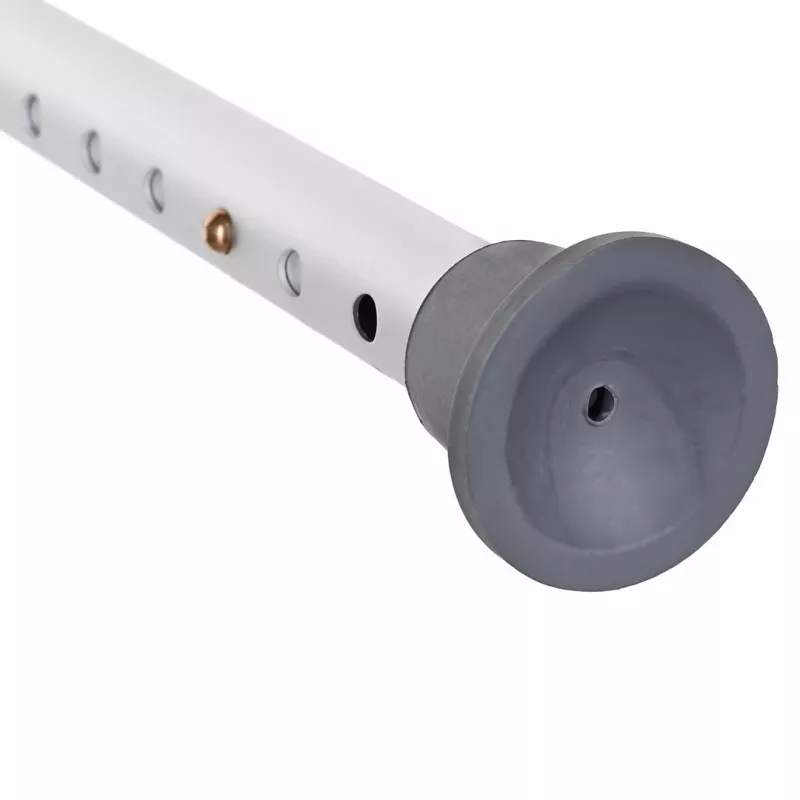 Ronde douchekruk van aluminium