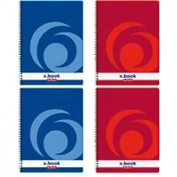 Schrijfblok Herlitz 10834117 A4 80 vel rood