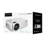 Standaard-throw-projector kruger & matz V-LED20 Full HD 1080p, LED, 1,4:1 throw-verhouding, 15-150 inch scherm, Bluetooth, 3W-luidspreker