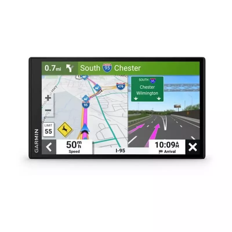 Garmin DriveSmart 76 autonavigatiesysteem, vast, 17,8 cm (7") TFT-touchscreen, 239,6 g, zwart (EU MT-D)