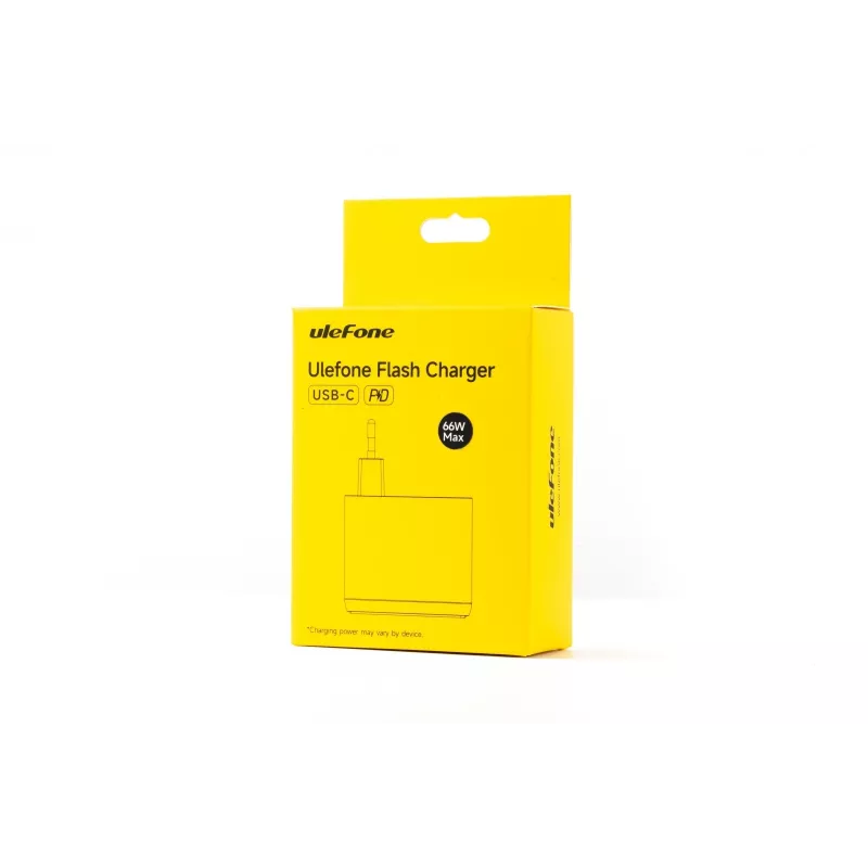 UleFone 66W oplader — snelle USB-voeding voor draagbare apparaten, model UF-CHAR-66WR