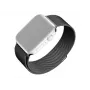Mesh-band vervanging voor Apple Watch van FIXED — compatibel met 42/44/45/46/49 mm (zwart)