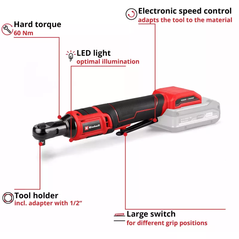 Einhell 4514320 voeding zwart