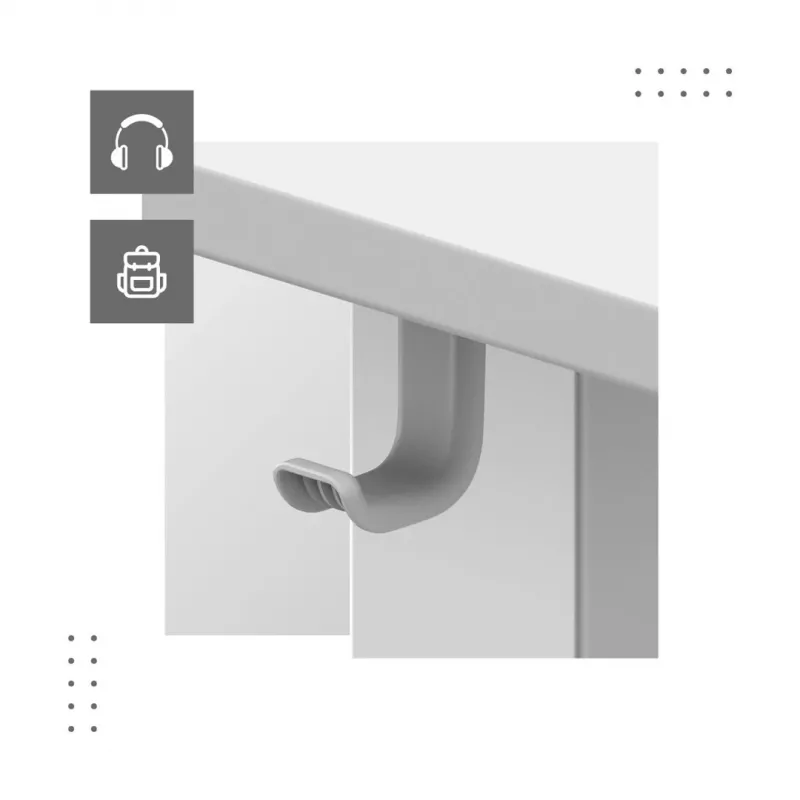 Elektrisch bureau MA-Leader 7.6 wit