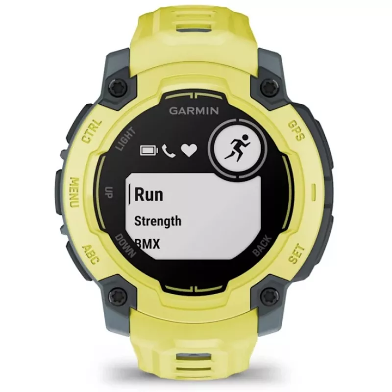 Garmin Instinct E 2,29 cm (0,9) MIP 45 mm digitaal 176 x 176 pixel lime GPS (satelliet)