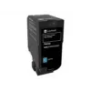 Lexmark 74C20C0 tonercartridge 1 stk. origineel cyaan