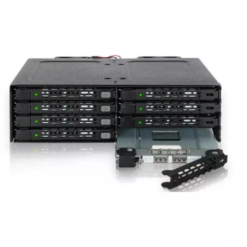 ICY DOCK - ToughArmor - MB998IP-B - 8 bay 2,5 SAS/SATA SSD&HDD (7mm) backplane-module