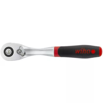 Omkeerbare ratel Wiha 45626 1/4 inch drukknop kogelvergrendeling