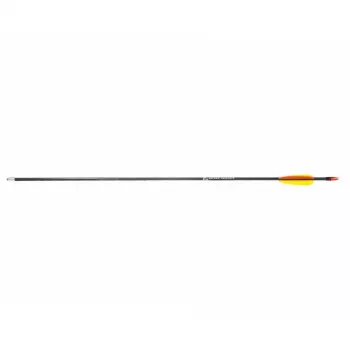 Pijlenset POE LANG D-055-B3 — glasvezelpijlen, 28 inch (710 mm), zwart, 5-delige set