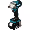 Slagschroevendraaier Makita DTW300RTJ 3200 tpm, 18V, 2 accu's