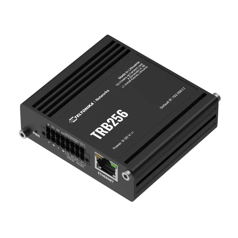 LTE M1/NB-IoT-router | TRB256 | 10/100 Mbit/s | Ethernet LAN (RJ-45) 1 poort | Mesh-ondersteuning nee | MU-MiMO nee | 4G